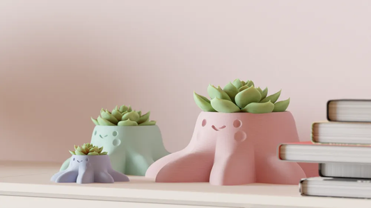 Inky Bloom (Octopus Shaped Pot)