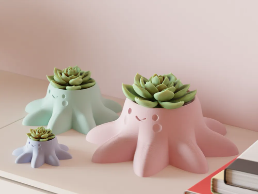 Inky Bloom (Octopus Shaped Pot)